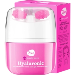 Hyaluronic - Facial moisturizing cream with roller 40 ml