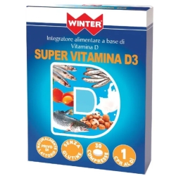Super Vitamina D3 - Vitamin D Supplement 30 Tablets