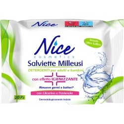 Milleusi - 20 cleansing wipes