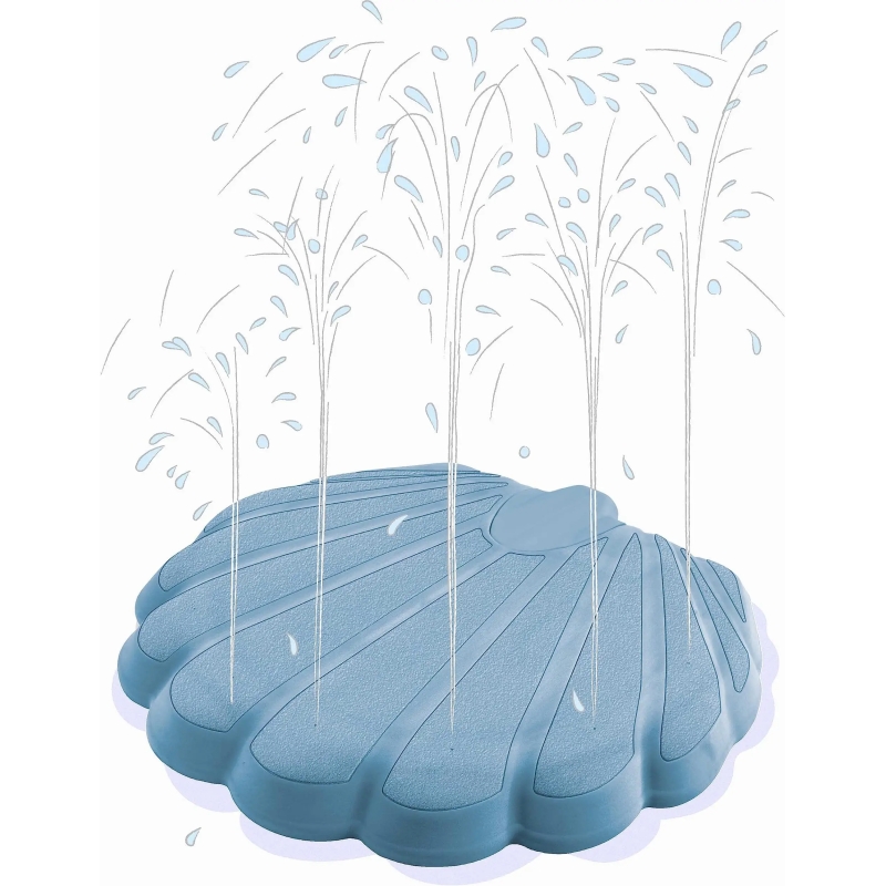 Simba Splash shower - shell blue water sprayer