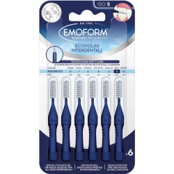 6 Interdental Brushes - ISO 5 Blue