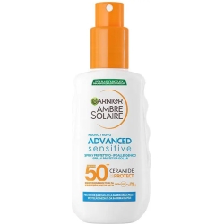 Ambre Solaire Advanced Sensitive Ceramide Protect 50+ - sun spray 150 ml