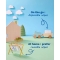 60 compostable wipes Fragrance-free