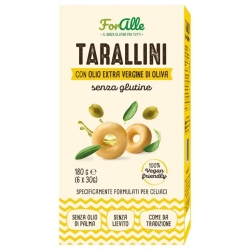 Tarallini With Extra Virgin Olive Oil Gluten Free 180 G