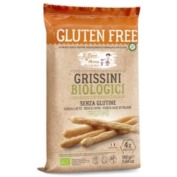 Organic Gluten Free Breadsticks 160 G