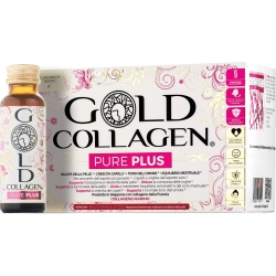 Gold Collagen Pure Plus - Nails & Skin Supplement 10 Vials