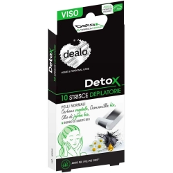 Detox - 10 facial hair removal strips