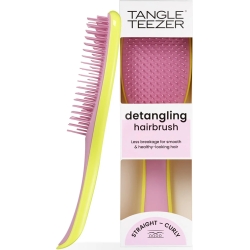 The Ultimate Detangler Regular - Brush Hyper Yellow & Rosebud