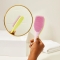The Ultimate Detangler Regular - Brush Hyper Yellow & Rosebud