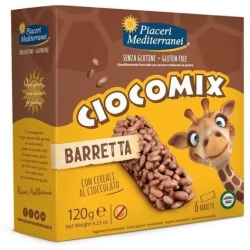 Ciocomix - 6 gluten-free bars with chocolate cereals