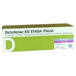 Diclofenac EG STADA Italia 20 Mg/G - Muscle & Joint Pain Relief Gel 60 G