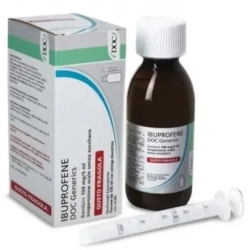 Ibuprofene Doc Generics Strawberry - Pain-relief Syrup 150 ml