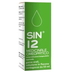 Sin 12 - Homeopathic remedy 50 ml Drops