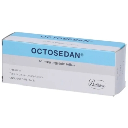 Octosedan 50 mg/g - Rectal ointment 25 g