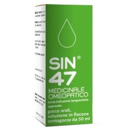 Sin 47 - Homeopathic remedy 50 Ml
