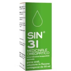 Sin 31 - Homeopathic remedy 50 Ml