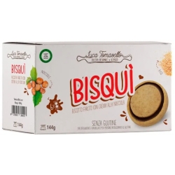 Bisqui - Biscuit Stuffed with Hazelnut Cream 144 g