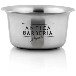 Large Steel Shaving Soap Bowl