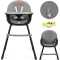 Flovi - Evolutionary high chair - black