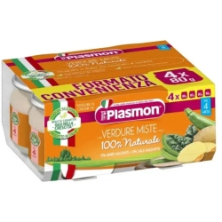 100% Natural - Mixed Vegetables Baby Food 4 X 80 G