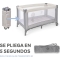 Basic - Camping Cot - Cream Grey