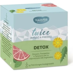 Twice detox - cold infusion herbal tea 15 filters