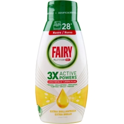 Platinum Gel Extra Brilliance Lemon - Dishwasher Detergent 504 ml