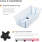 Flexi Bath XL - Foldable Bathtub - Transparent Green