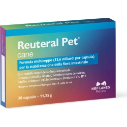 Reuteral Pet Dog - Complementary feed for dog 30 Capsules