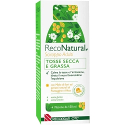 RecoNatural - Adult Syrup for Dry and Chesty Coughs 150 ml