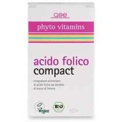 Acido Folico Compact - Folic Acid Supplement 120 Capsules