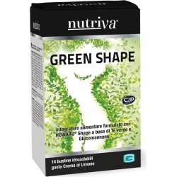 Green Shape 14 sachets - Draining supplement