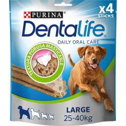 Dentalife - 4 Oral Hygiene Sticks for Large Size Dogs