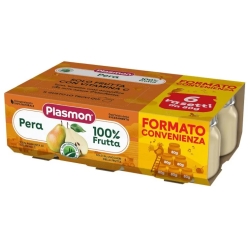 100% Fruit - Pear Homogenized - 6 X 80 G