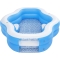 Inflatable Pool With Transparent Window 270 X 198 X 51 Cm