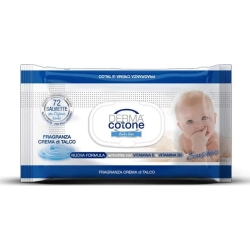 Talc cream wipes - pack of 72 wipes