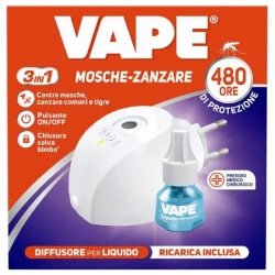 3 in 1 Flies-Mosquitoes - Liquid Diffuser + 22 ml Refill