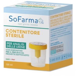 urine analysis Sterile container 120 ml + vacuum tube Device