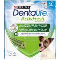 Dentalife ActivFresh Small 7-12 Kg - 7 Dog Oral Hygiene Sticks