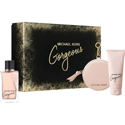 Gorgeous box set - EDP 100 ml + body lotion 100 ml + round purse