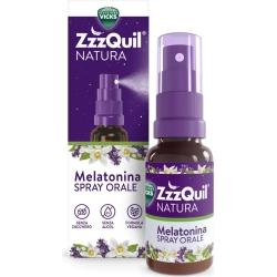 ZzzQuil Natura Melatonin Oral Spray - Sleep Supplement 30 Ml