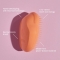 Plant Detangler - detangling brush - orange