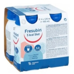 Fresubin 5Kcal Shot Neutral Special Medical Purposes Food 4X120Ml