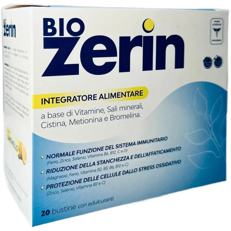 Biozerin 20 sachets - vitamin and mineral supplement