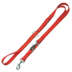 Nylon Training Leash Size M - Red