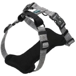 Deluxe - Nylon Harness Size L - Silver