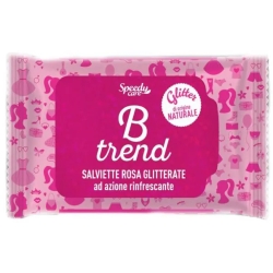 B trend - 15 Pink Glitter Refreshing Wipes