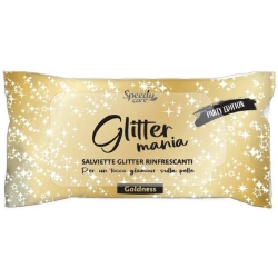 Glitter Mania Goldness - 10 Refreshing Glitter Wipes