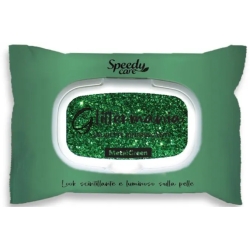 Glitter Mania Metal Green - 15 Refreshing Glitter Wipes