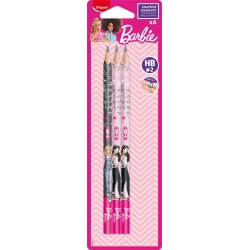 Barbie - 6 Pencils HB